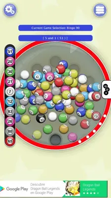 Tombola 3D - Random Number Generator android App screenshot 6